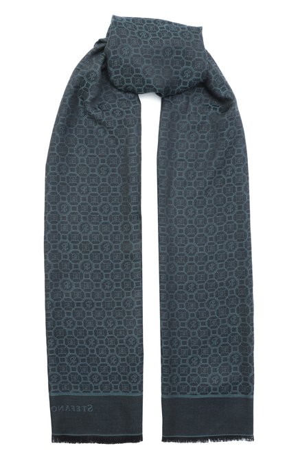 Мужской шарф из шелка и кашемира STEFANO RICCI, арт. MWA4300020/7442