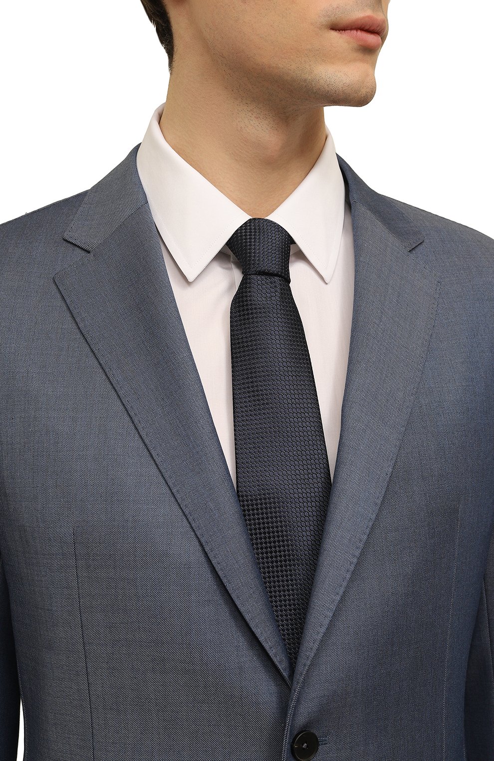 Шелковый галстук KITON, арт. UCRVKLC06H09, фото 2