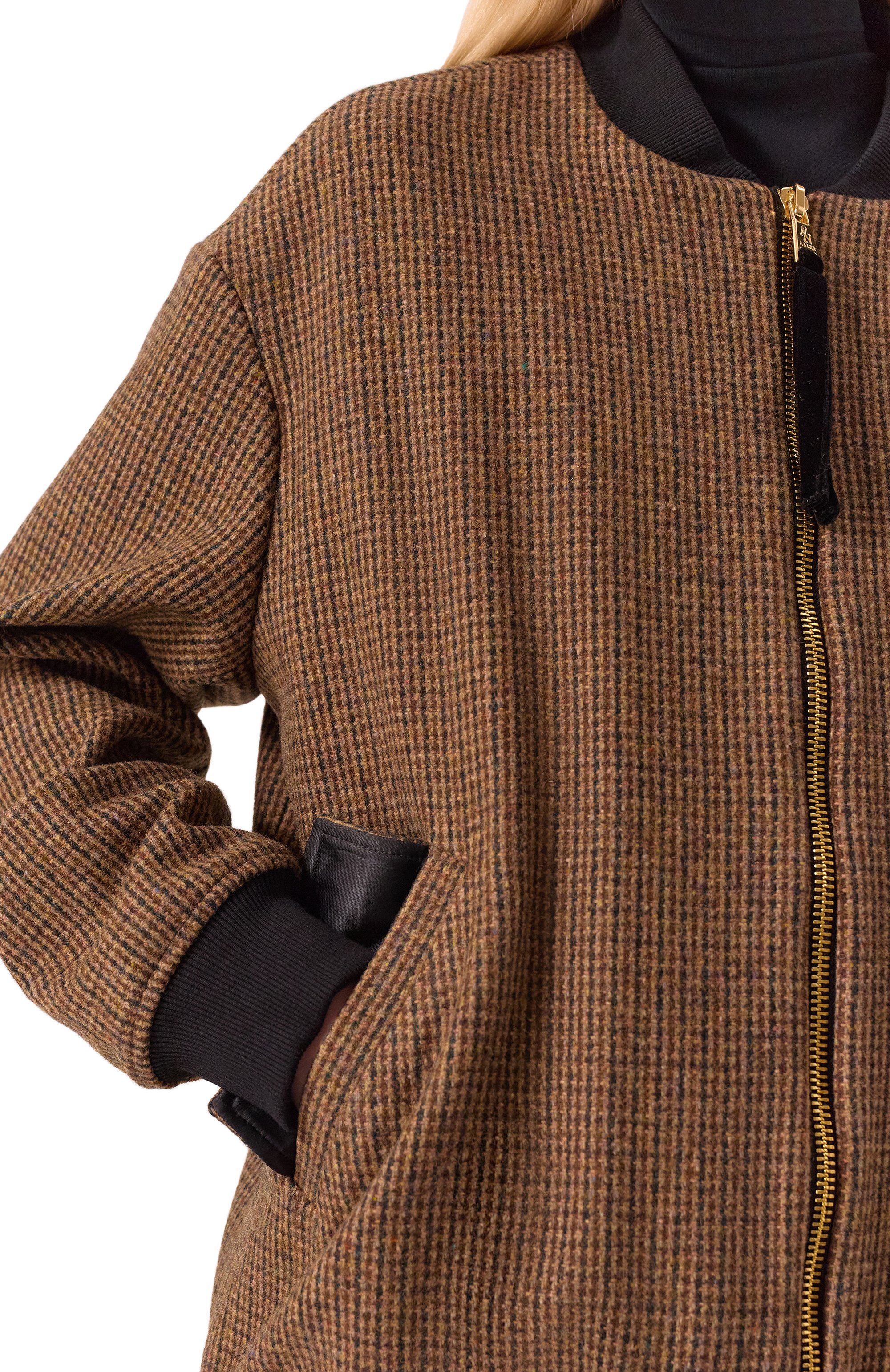 Шерстяной бомбер ALINE, арт. AL032101, фото 5