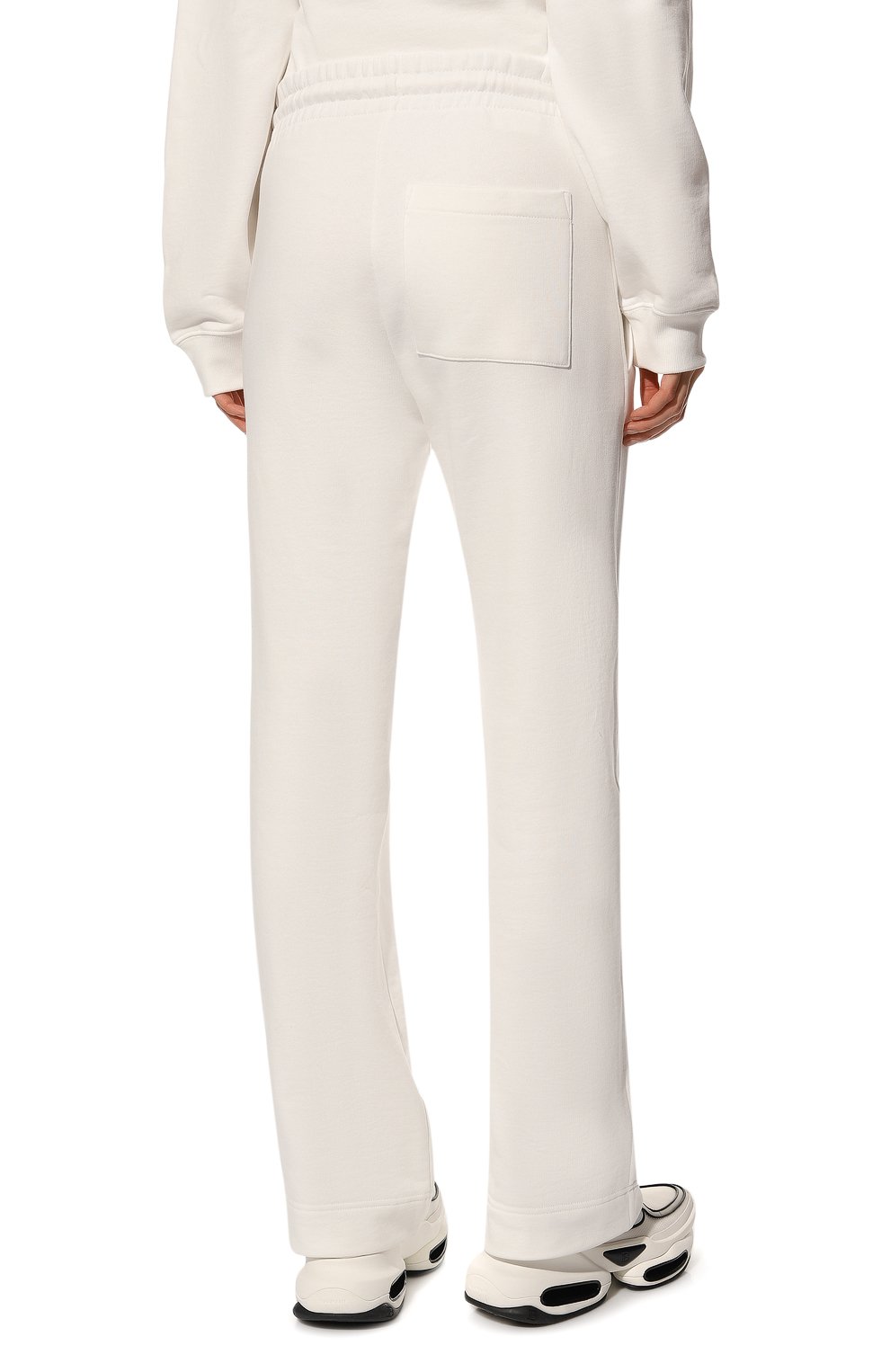 Хлопковые брюки DRIES VAN NOTEN белого цвета по цене 37400 руб., арт. 222-011123-5611, фото 4 Хлопковые брюки DRIES VAN NOTEN, арт. 222-011123-5611, фото 4