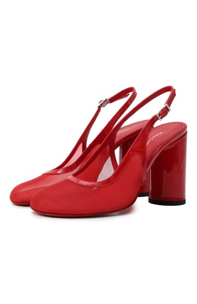 Женские текстильные туфли ginevra MATTIA CAPEZZANI, арт. W483/RETE+VERNICE