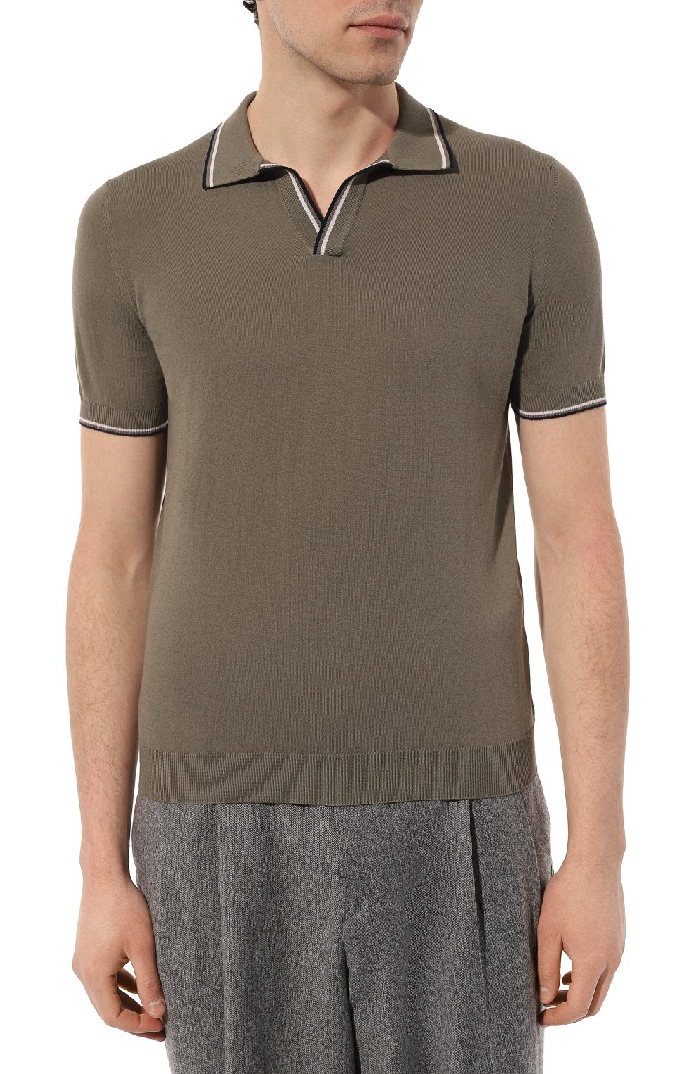 Хлопковое поло GRAN SASSO, арт. 57132/20688, фото 3