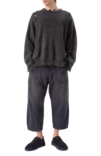 Хлопковый свитер WHO_AM, арт. MS1-WIM1-GRY, фото 2