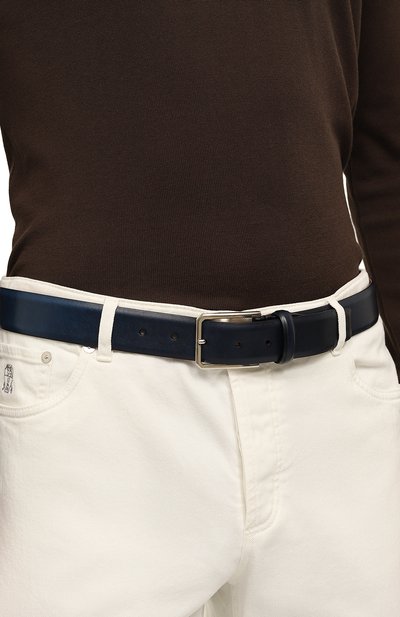 Кожаный ремень SANTONI, арт. CM35VS003B91EVVD, фото 2