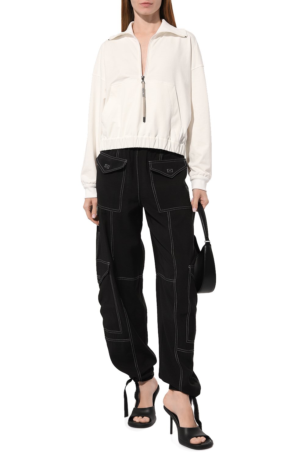 Хлопковый свитшот BRUNELLO CUCINELLI, арт. MH827B1272, фото 2