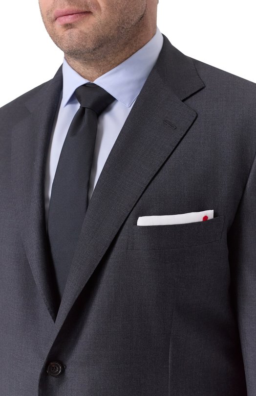 Шерстяной костюм Kiton UA81K0127002 Серый  UA81K0127002 Фото 6