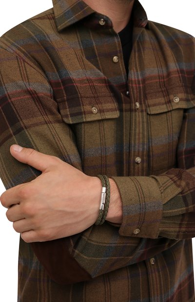 Кожаный браслет TOD’S, арт. XEMB1900200FLR, фото 2