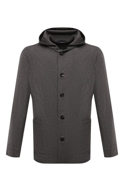 Мужская шерстяная рубашка KITON, арт. UMCLUCAK0123E02