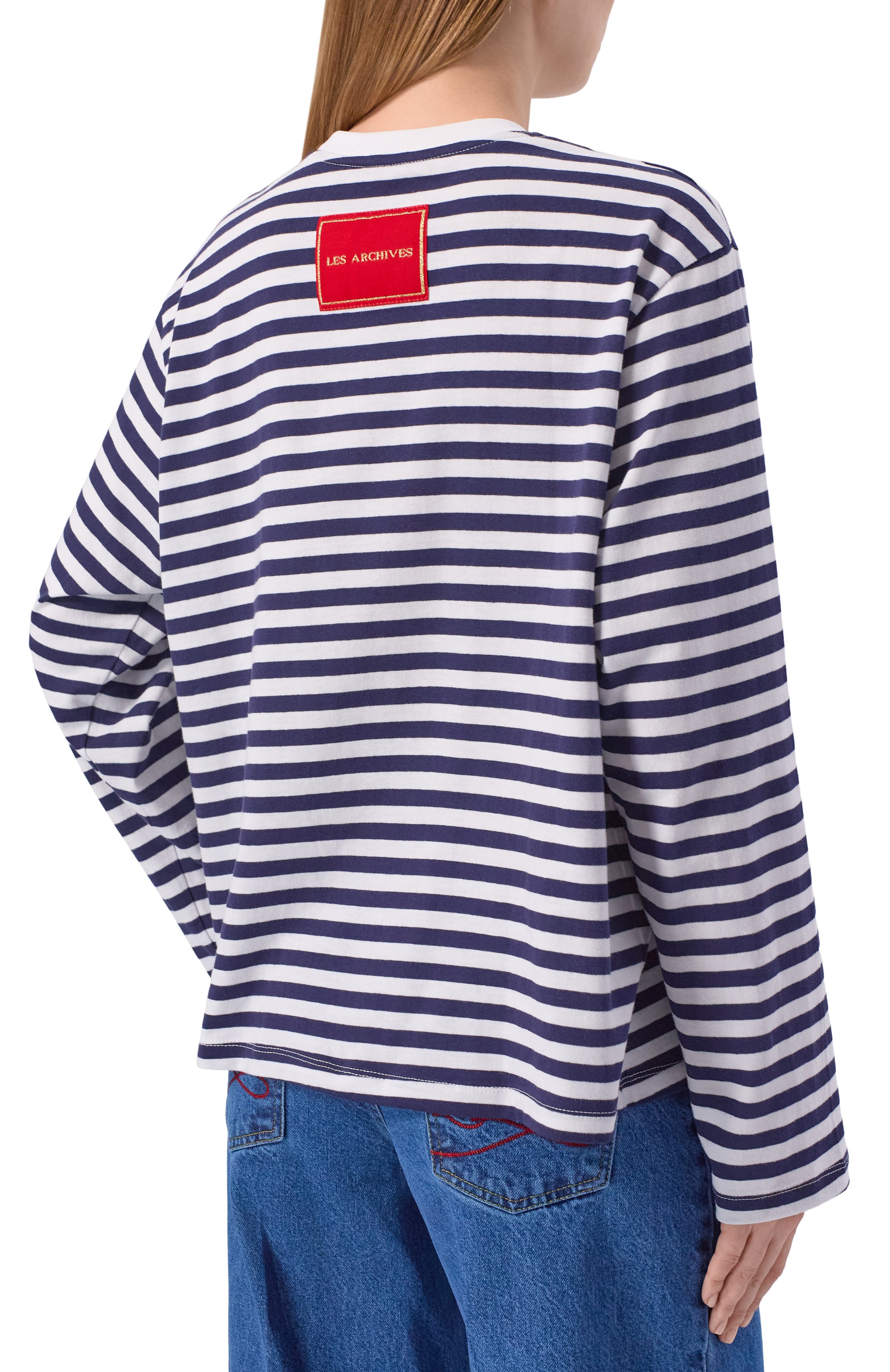 Хлопковый лонгслив LES ARCHIVES, арт. LA_019, фото 4