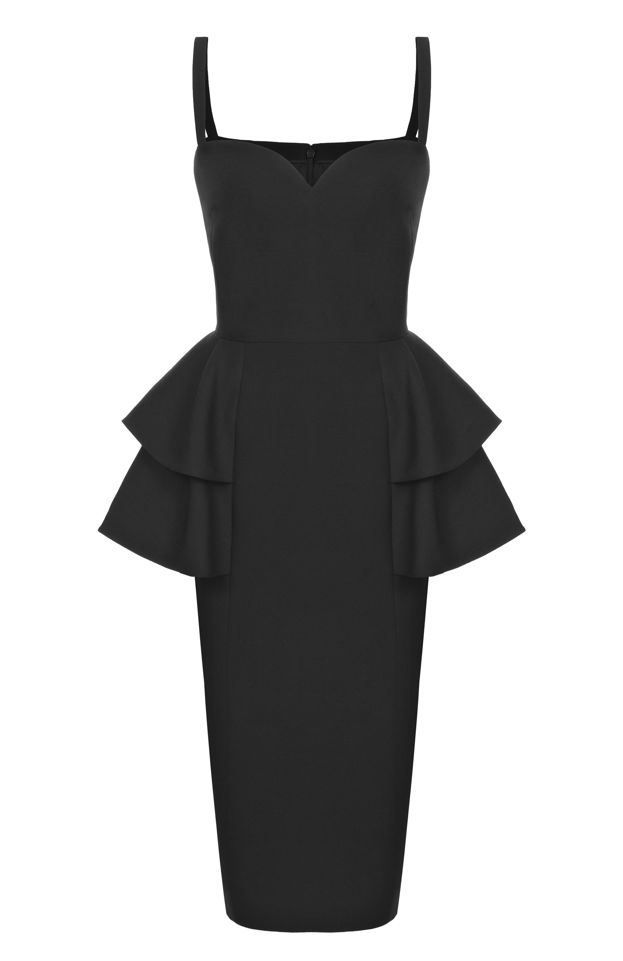 Платье из шерсти и шелка VALENTINO, арт. 7B3VAG45/1CF, фото 1