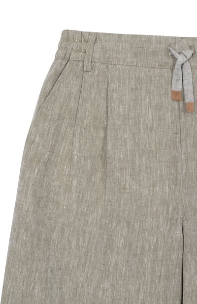 Шорты изо льна и хлопка ELEVENTY, арт. EY6P19/I0316_001, фото 3