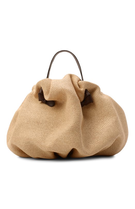 Сумка Taurus Neous 00060/RAFFIA/LEATHER Бежевый  00060/RAFFIA/LEATHER Фото 6