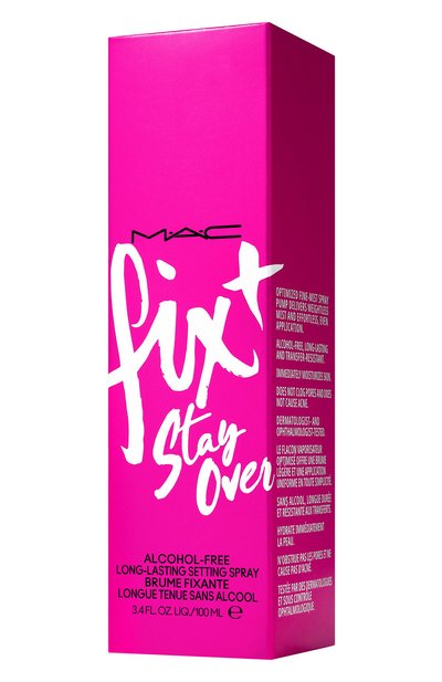 Фиксирующее средство в спрее fix + stay over (100ml) MAC, арт. SRM1-01, фото 4
