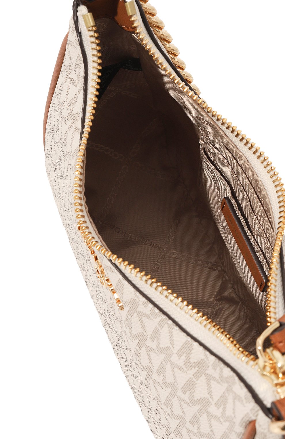 Сумка jet set charm MICHAEL MICHAEL KORS кремового цвета по цене 19300 руб., арт. 32H1GT9C1B/, фото 6 Сумка jet set charm MICHAEL MICHAEL KORS, арт. 32H1GT9C1B/, фото 6