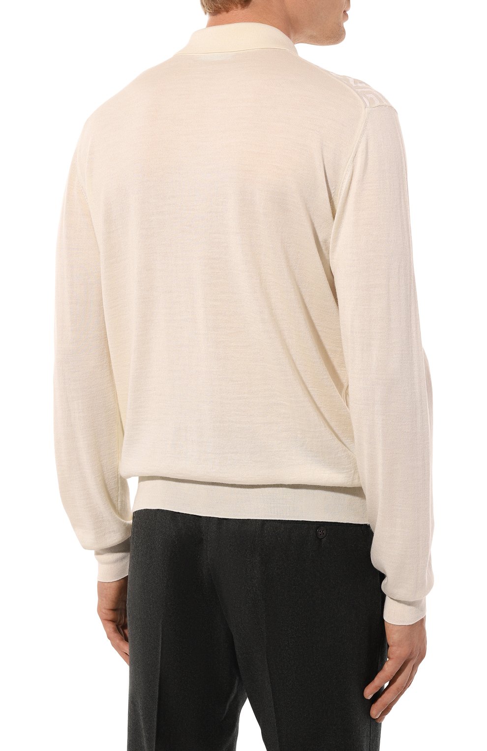 Поло из шерсти и шелка STEFANO RICCI, арт. KE08009P30/E24370, фото 4