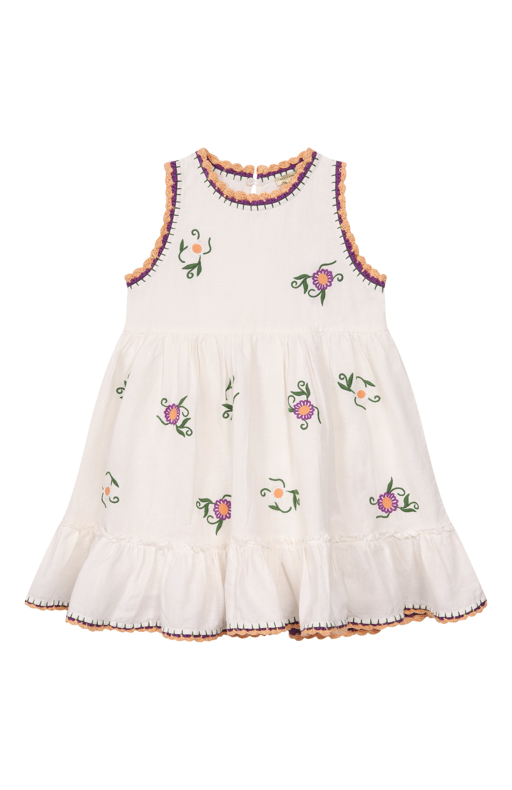 Платье изо льна и хлопка STELLA MCCARTNEY, арт. TY1E62, фото 1