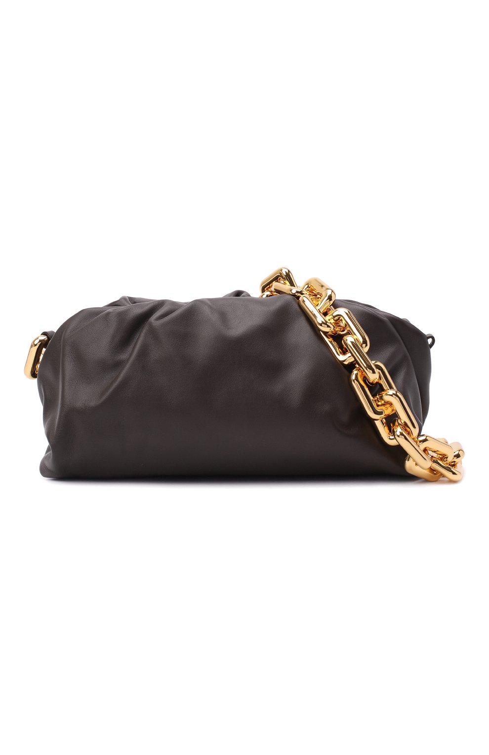 Сумка chain pouch BOTTEGA VENETA темно-коричневого цвета по цене 287000 руб., арт. 620230/VCP40, фото 7 Сумка chain pouch BOTTEGA VENETA, арт. 620230/VCP40, фото 7