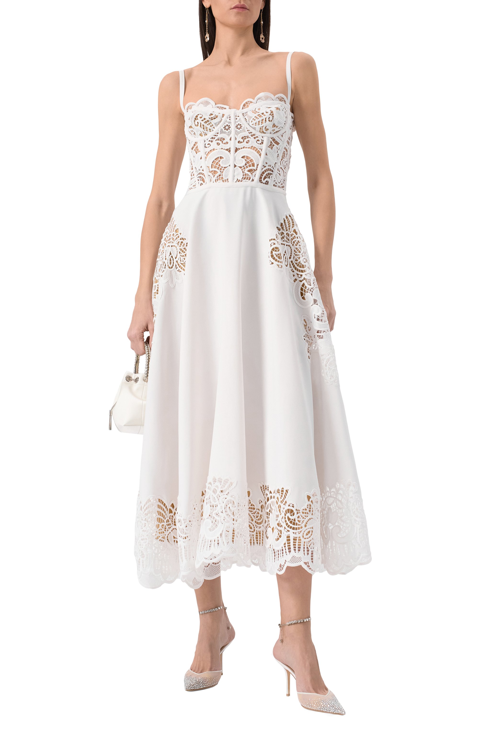 Текстильные туфли saeda 85 JIMMY CHOO, арт. SAEDA 85/BGM, фото 2