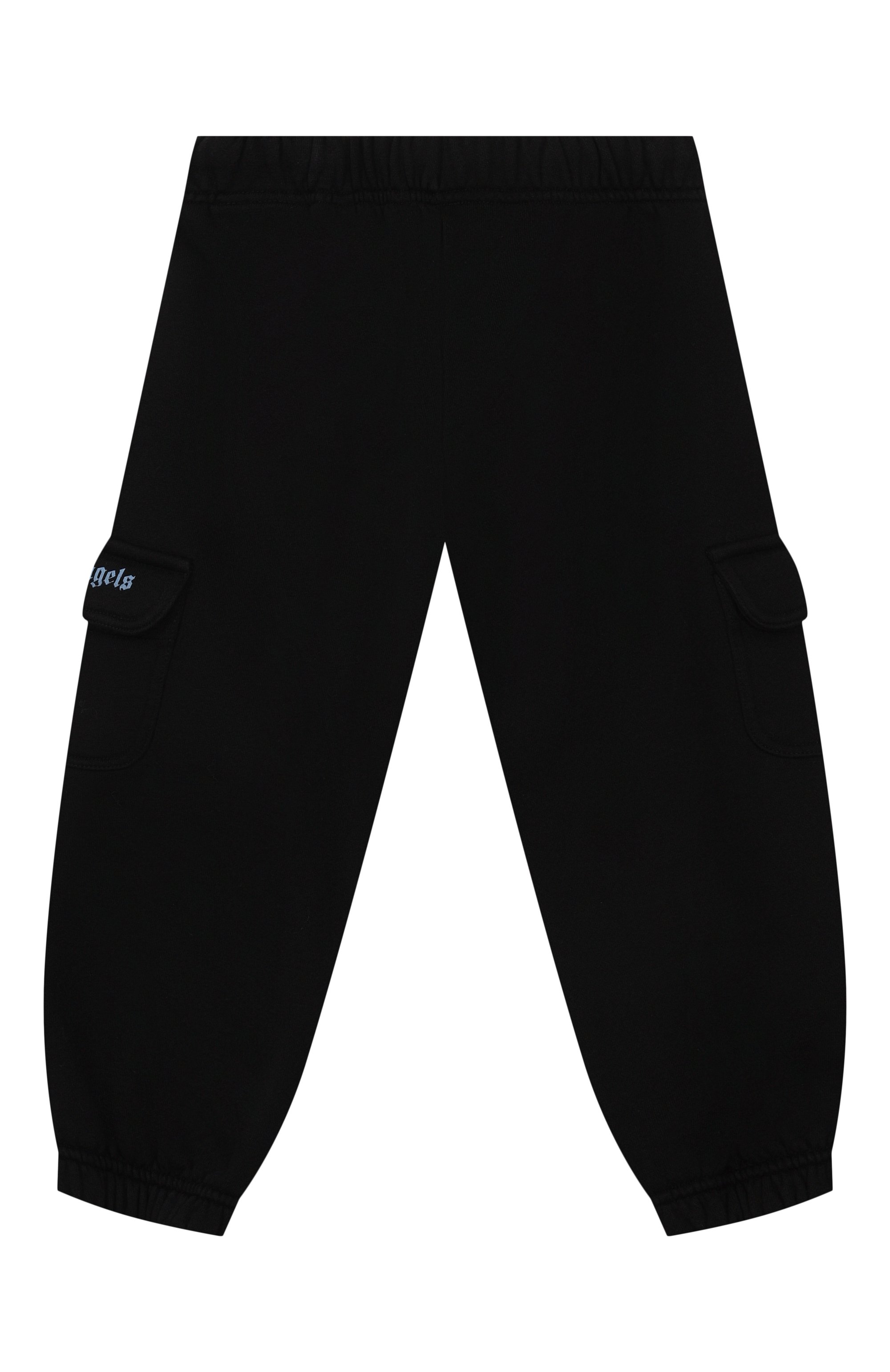 Хлопковые джоггеры PALM ANGELS черного цвета по цене 22700 руб., арт. PBCH016F25FLE001, фото 2 Хлопковые джоггеры PALM ANGELS, арт. PBCH016F25FLE001, фото 2