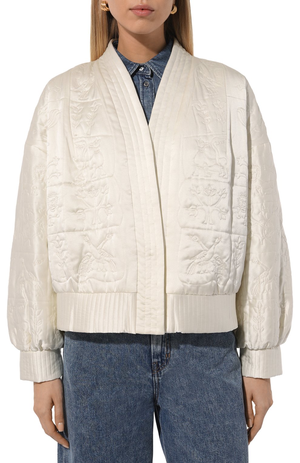 Утепленный бомбер AKHMADULLINA, арт. 1225.2K606/S001, фото 3