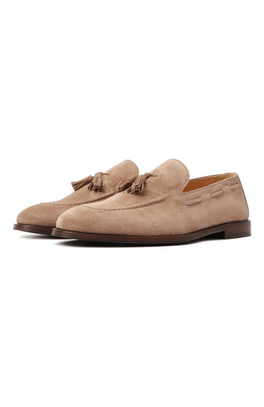 Замшевые лоферы Brunello Cucinelli