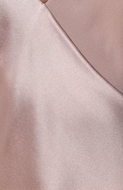 Шелковый топ LESYANEBO розового цвета по цене 16000 руб., арт. FW19/Н-212Т, фото 5 Шелковый топ LESYANEBO, арт. FW19/Н-212Т, фото 5