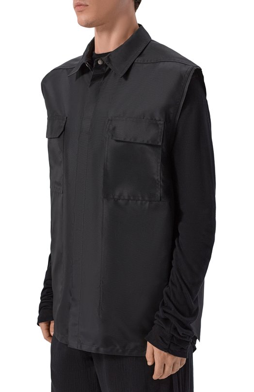 Жилет Rick Owens RR01F2224/NCV Чёрный  RR01F2224/NCV Фото 3