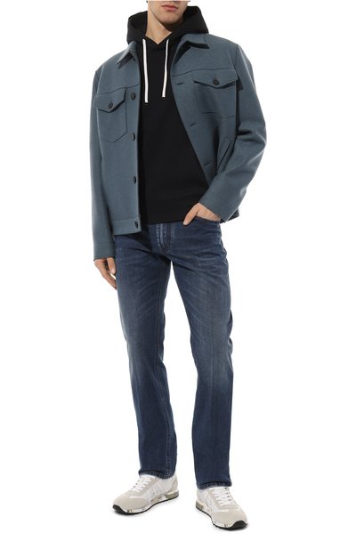 Хлопковое худи EMPORIO ARMANI, арт. 8N1MD0/1JHSZ, фото 2