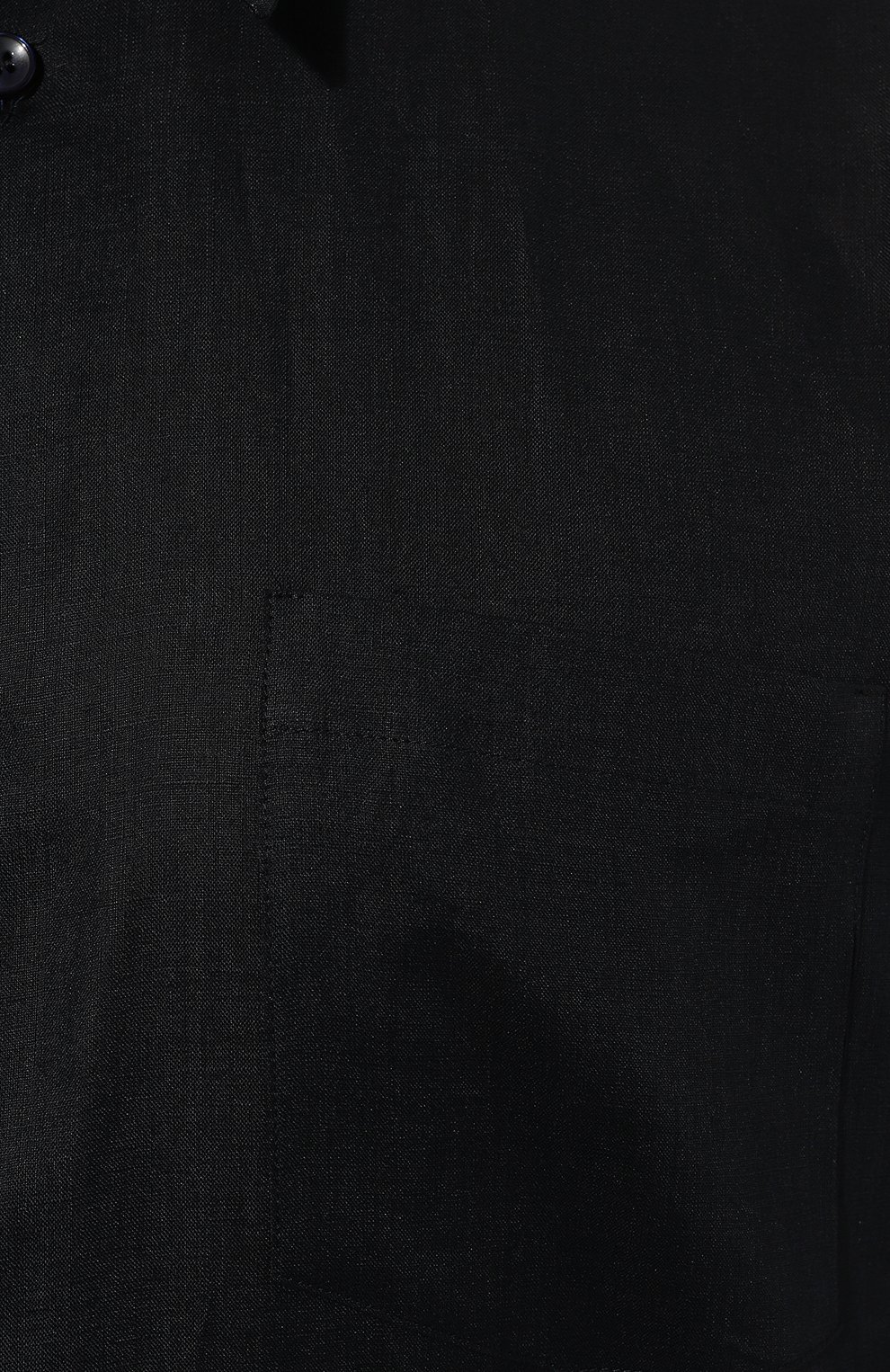 Льняная рубашка DOLCE & GABBANA темно-синего цвета по цене 72100 руб., арт. G5KE1Z/FU4IK, фото 5 Льняная рубашка DOLCE & GABBANA, арт. G5KE1Z/FU4IK, фото 5