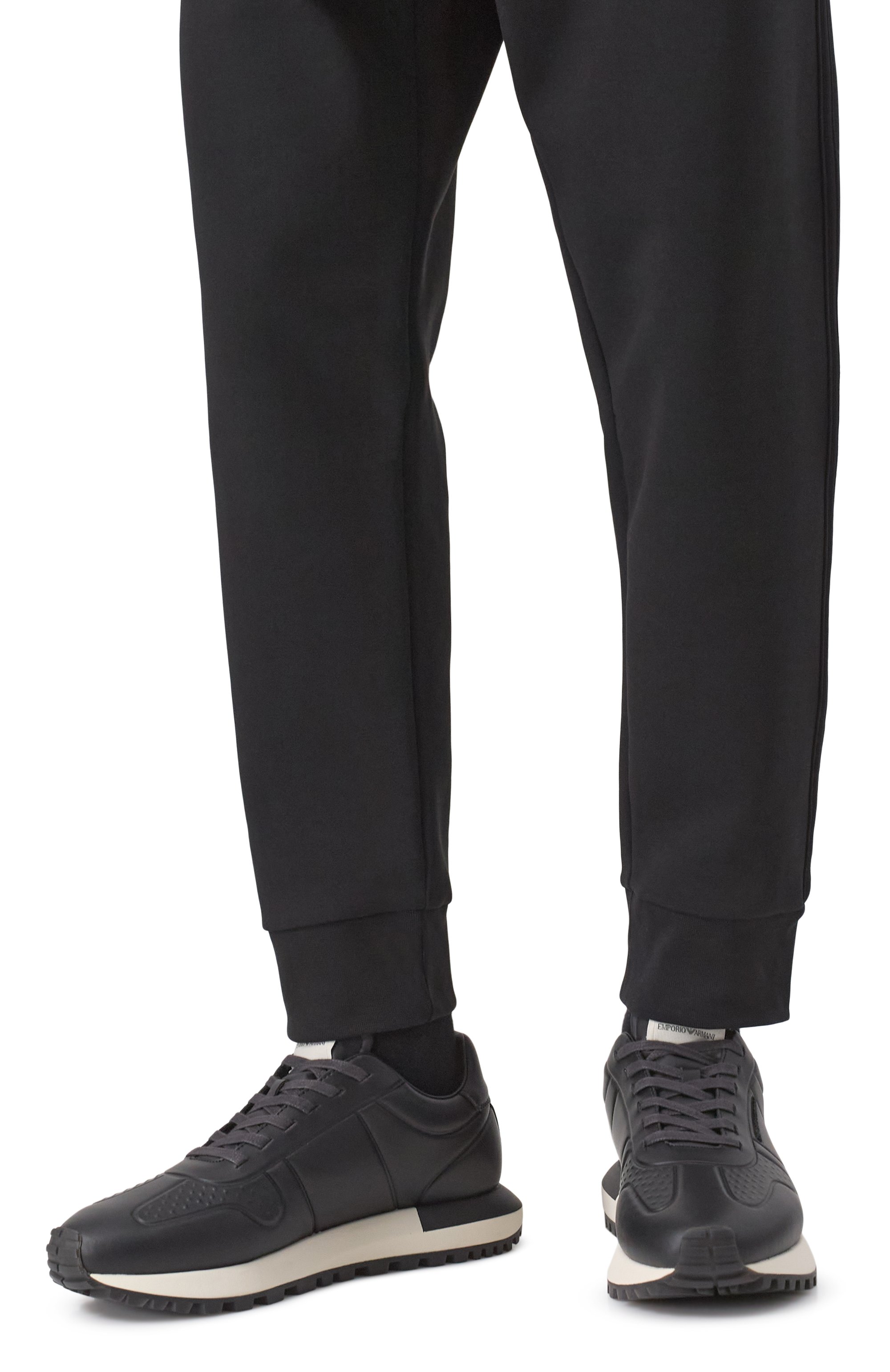 Кожаные кроссовки EMPORIO ARMANI, арт. X4X684/XR323, фото 3