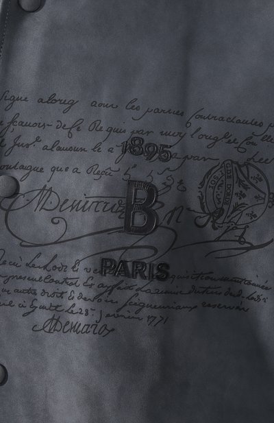 Кожаный бомбер BERLUTI, арт. R16LBL55-001, фото 5