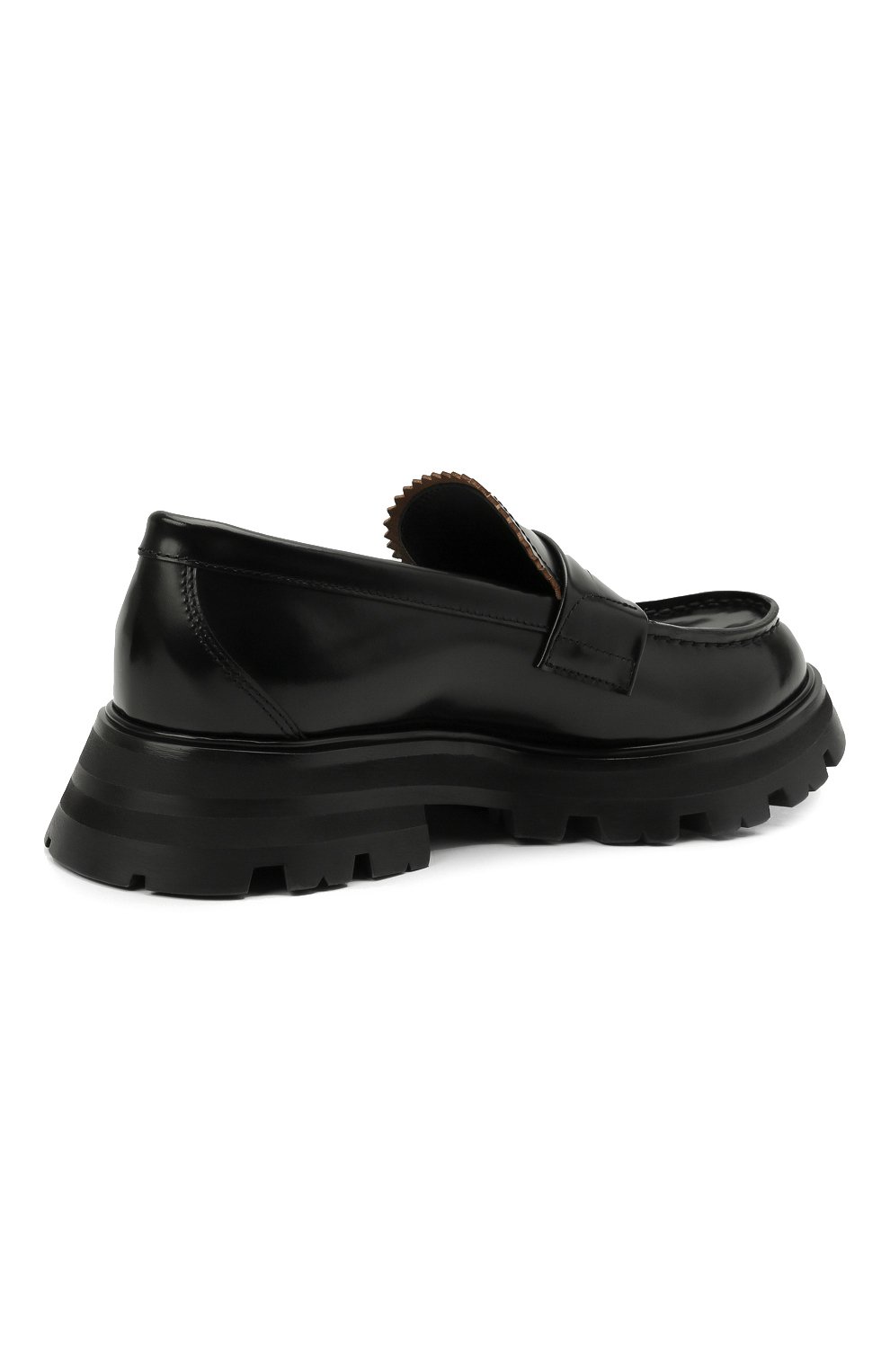 Кожаные пенни-лоферы ALEXANDER MCQUEEN, арт. 666328/WHZ80, фото 5