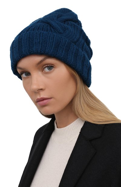 Кашемировая шапка courchevel LORO PIANA, арт. FAI5490, фото 2