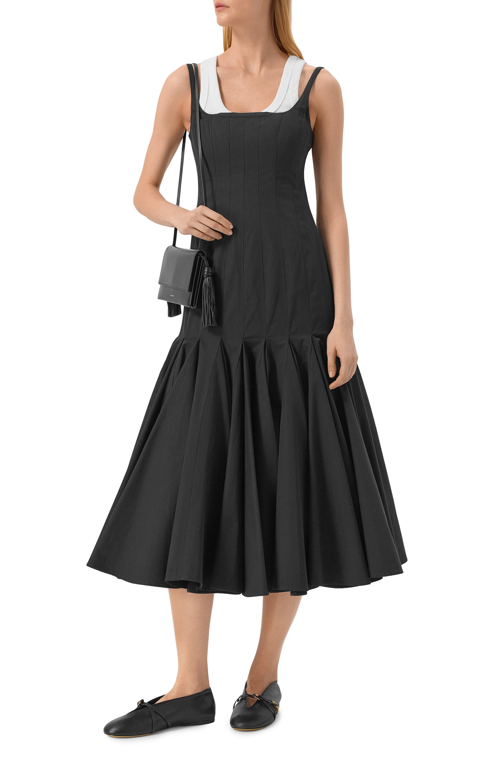 Кожаные балетки MOSCHINO, арт. MA11050C10/MA0, фото 2