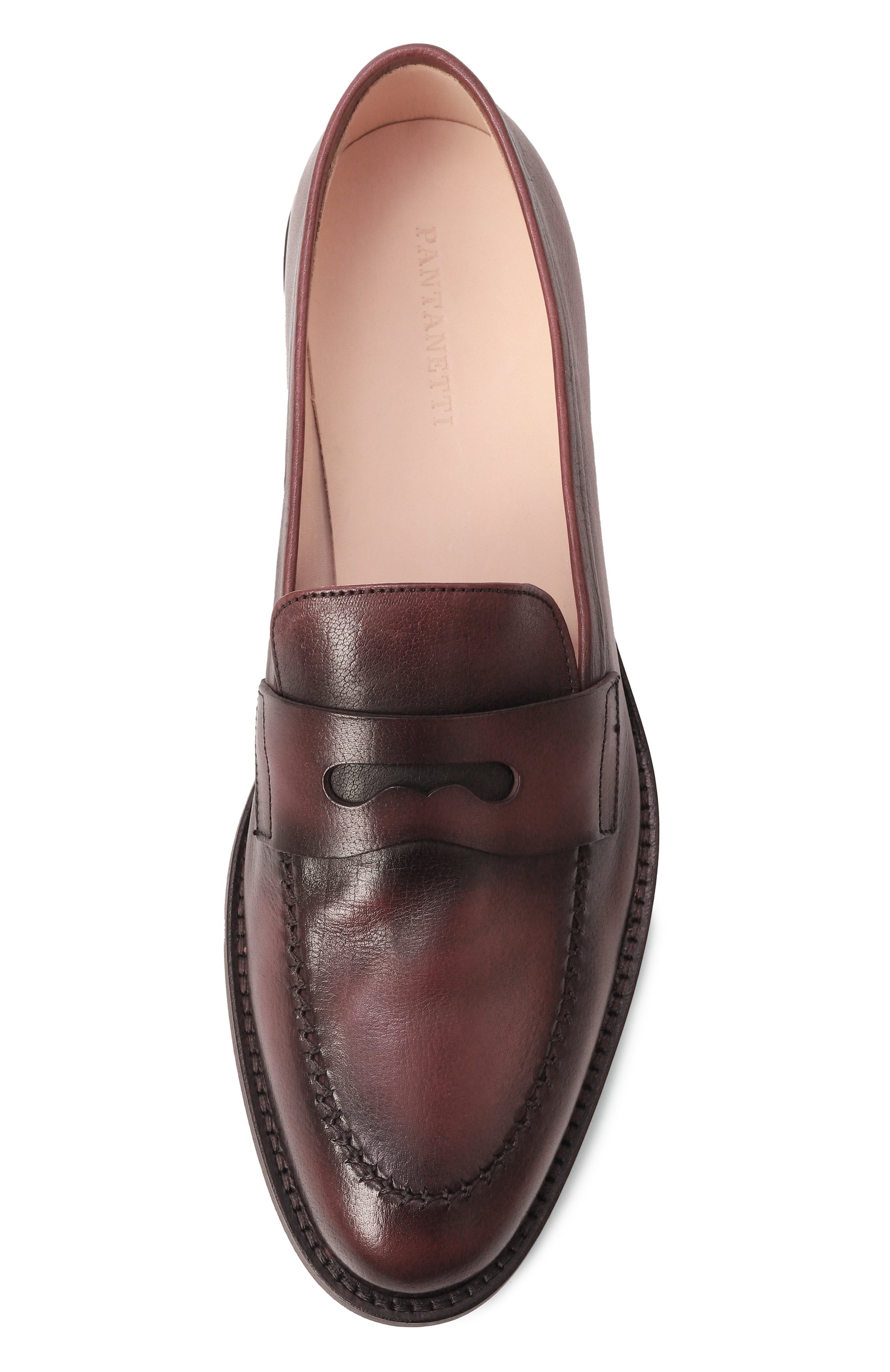 Кожаные пенни-лоферы PANTANETTI, арт. 18848D, фото 6