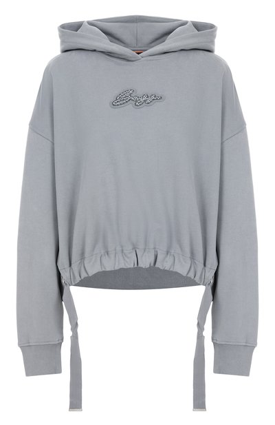 Женский хлопковое худи BOSS ORANGE, арт. 50545507