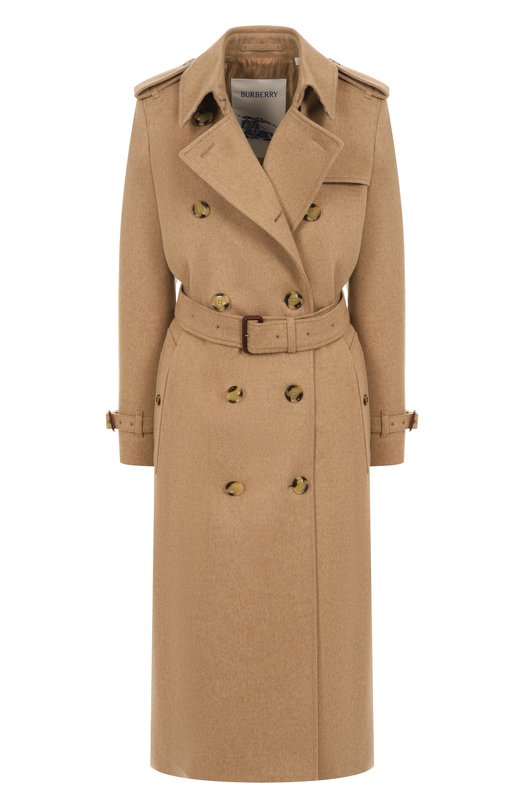 Кашемировый тренч Burberry 8110787 Бежевый 8110787