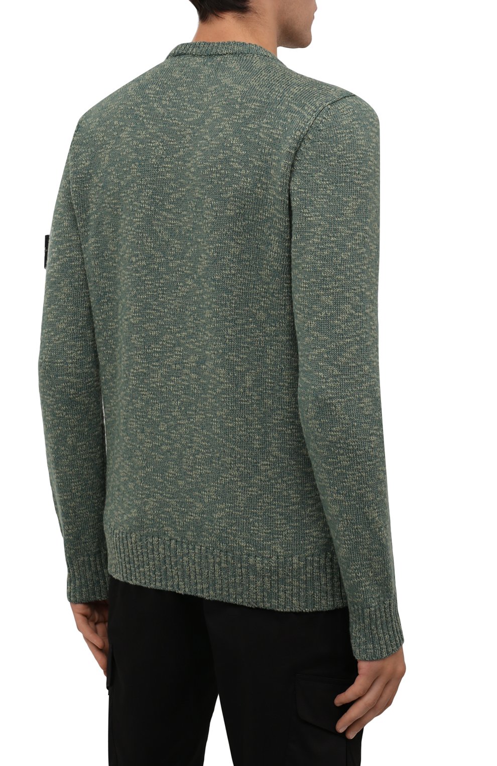 Свитер из шерсти и хлопка STONE ISLAND, арт. 7515532D3, фото 4