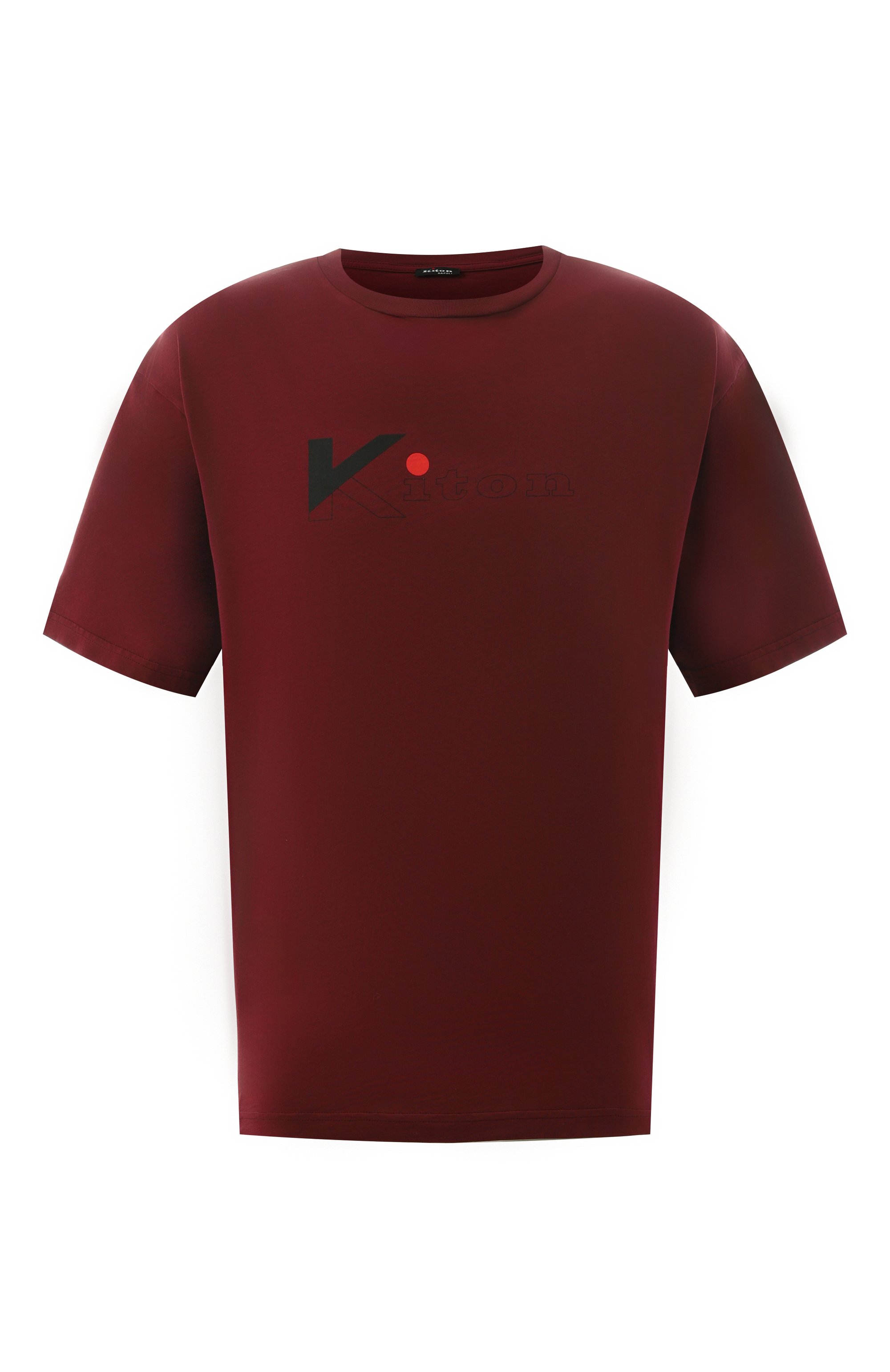 Хлопковая футболка KITON, арт. UMK041810, фото 1