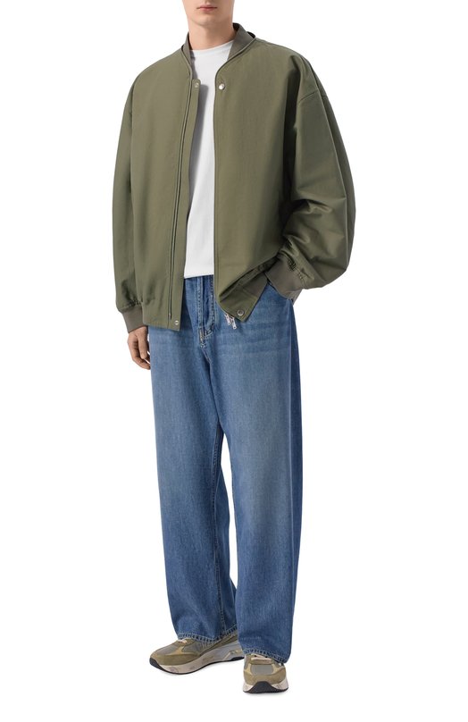 Комбинированные кроссовки Moerun Premiata M0ERUN/VAR 8300 Хаки  M0ERUN/VAR 8300 Фото 2