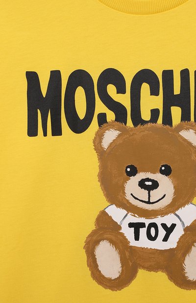 Хлопковая футболка MOSCHINO, арт. H0M03R/LAA23/5, фото 3