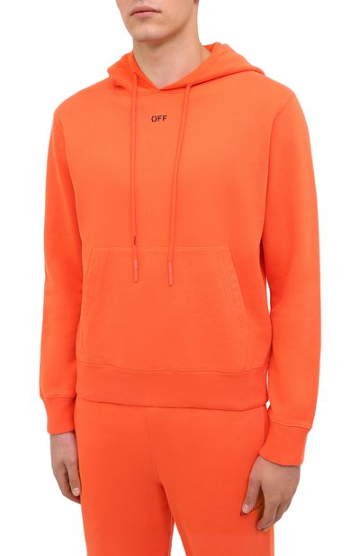 Хлопковое худи OFF-WHITE, арт. 0MBB034E20FLE0042010, фото 3