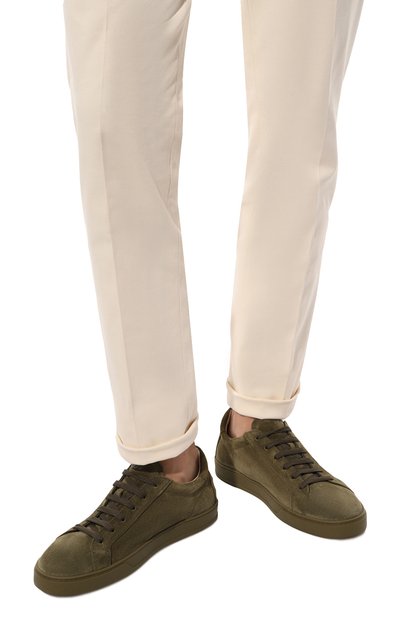 Замшевые кеды TOD’S, арт. XXM04L0HZ40RE0, фото 3