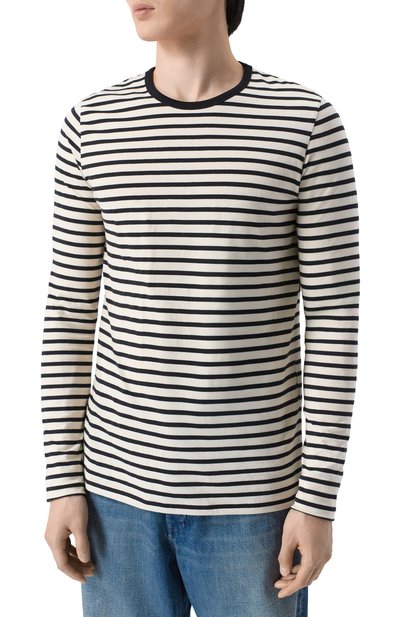 Хлопковый лонгслив ANN DEMEULEMEESTER, арт. B0011646/FA717, фото 3