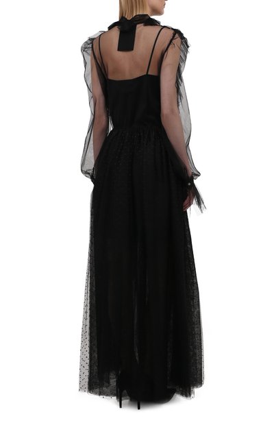 Платье REDVALENTINO черного цвета по цене 104500 руб., арт. WR3VABR0/5MM, фото 4 Платье REDVALENTINO, арт. WR3VABR0/5MM, фото 4