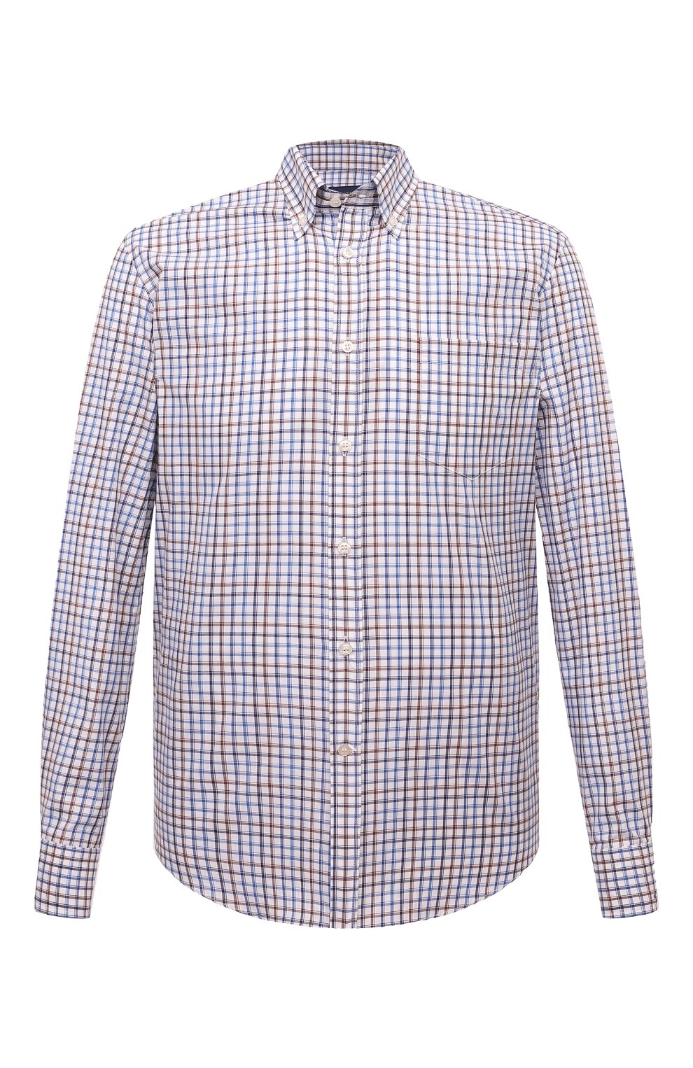 Хлопковая рубашка PAUL&SHARK разноцветного цвета по цене 29500 руб., арт. 14313018, фото 1 Хлопковая рубашка PAUL&SHARK, арт. 14313018, фото 1