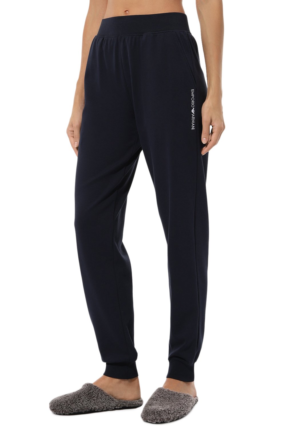 Хлопковая пижама EMPORIO ARMANI темно-синего цвета по цене 16050 руб., арт. 164852/CS290, фото 5 Хлопковая пижама EMPORIO ARMANI, арт. 164852/CS290, фото 5