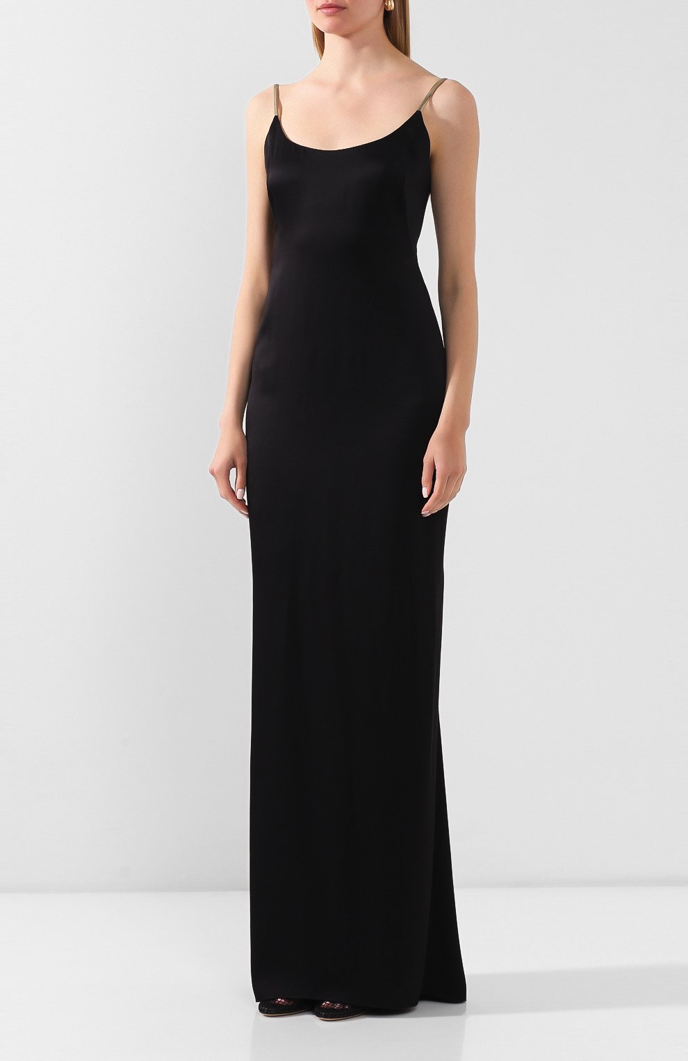 Платье-макси RALPH LAUREN черного цвета по цене 569000 руб., арт. 290809629, фото 3 Платье-макси RALPH LAUREN, арт. 290809629, фото 3