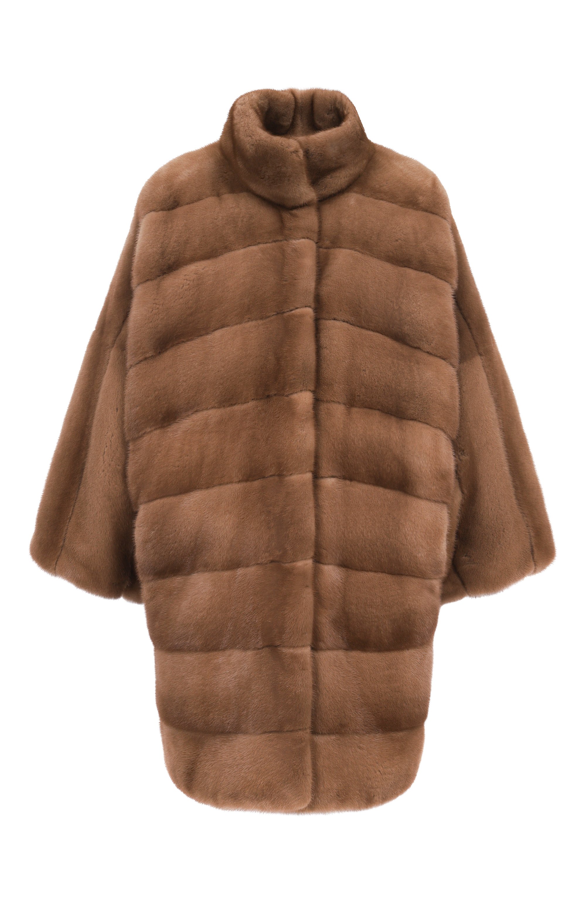 Шуба из норки KITON темно-бежевого цвета по цене 3145000 руб., арт. D60684K0538F54, фото 1 Шуба из норки KITON, арт. D60684K0538F54, фото 1