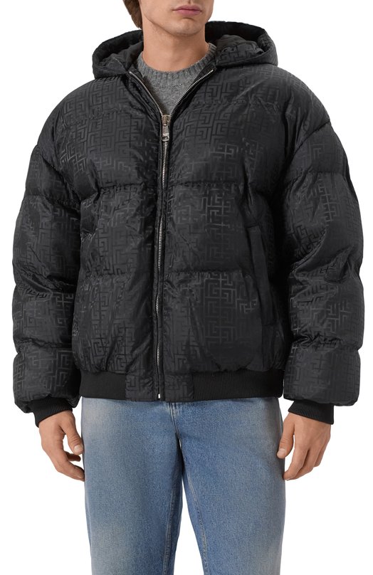 Пуховик Balmain FH0TP162/XB11 Чёрный  FH0TP162/XB11 Фото 3